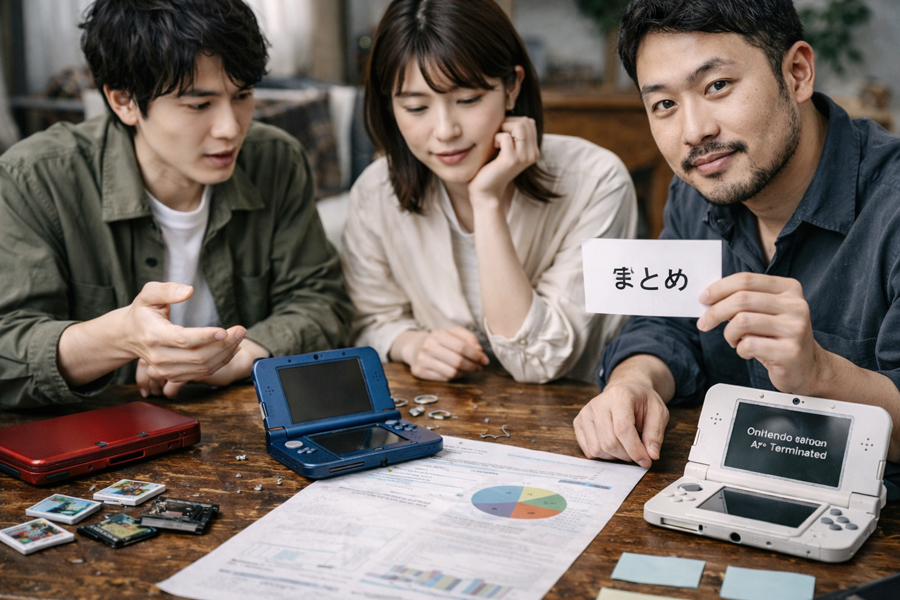 3DS生産終了はなぜなのか（まとめ）
