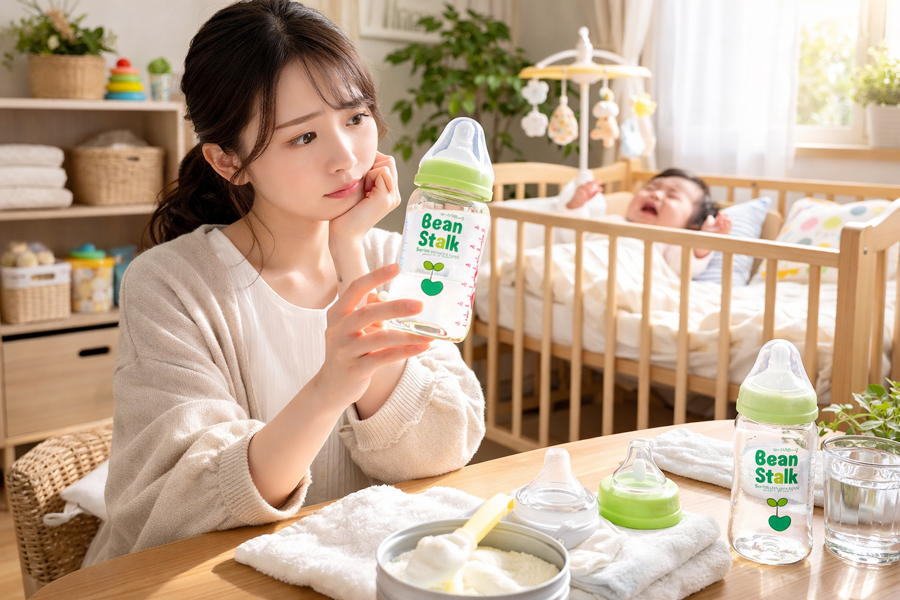 ビーンスターク哺乳瓶 生産終了なぜ