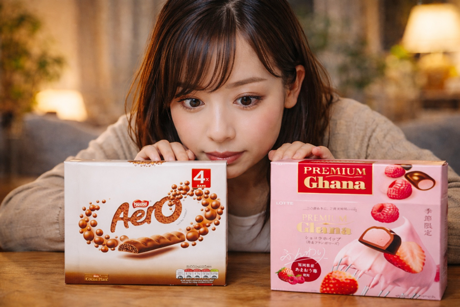 似てる代替品はエアロとガーナホイップ