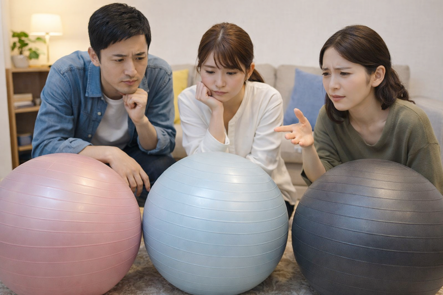 ダイソーのバランスボール廃盤後の選択肢