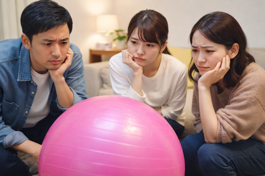 ダイソー バランスボール 廃盤