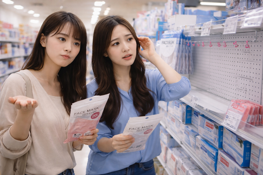 ダイソーピンクマスク 廃盤 理由