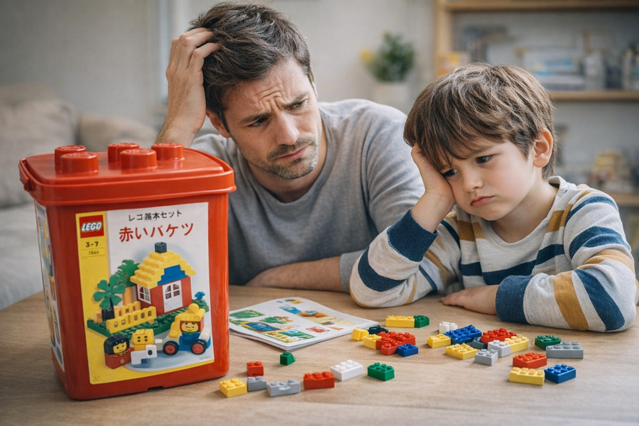 レゴ 赤いバケツ 廃盤