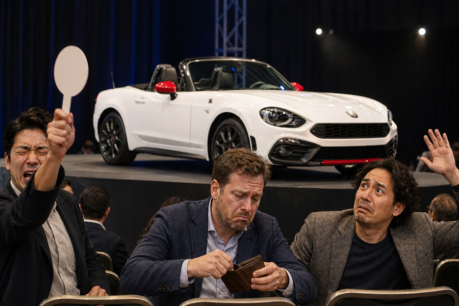 124スパイダー生産終了後のプレミア相場