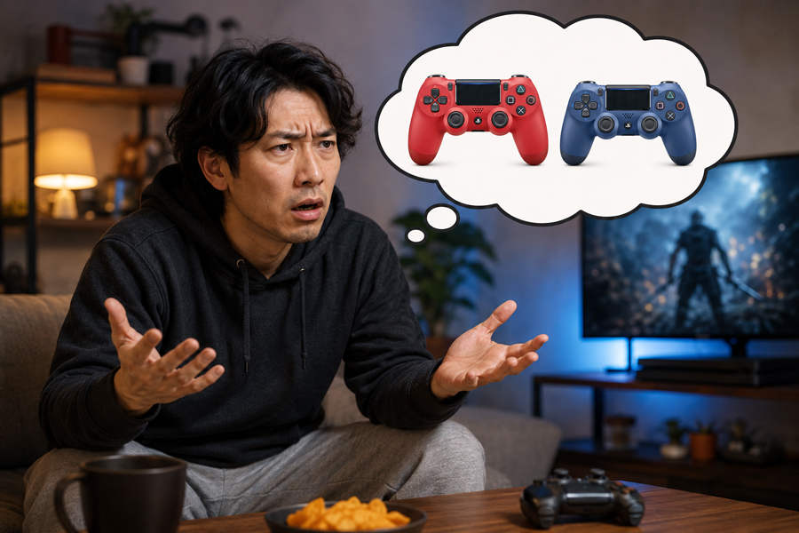 PS4コントローラー純正は生産終了？