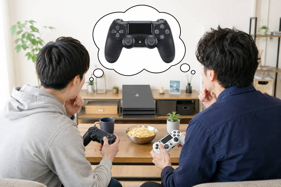 PS4コントローラー純正の生産終了後