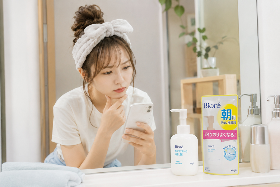 ビオレ朝用ジュレ洗顔料の生産終了後の代替品