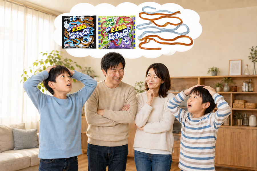 超ひもQが生産終了した理由と時期